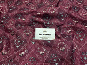 Digital Printed Premium Unstitched Fabric Material For All Designer OutFit-DC-035